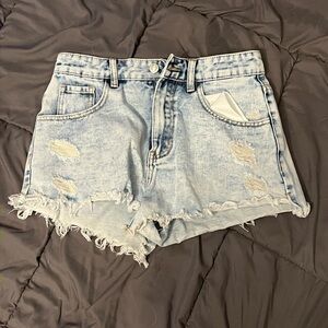 Jean shorts, small, SHEIN,